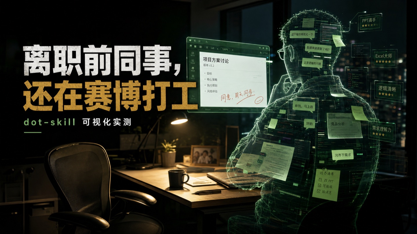 离职前同事还在赛博打工